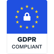 GDPR compliant badge.